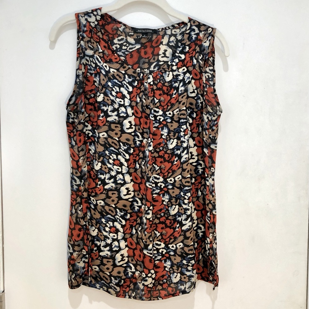 Sleeveless blouse/top. Business or casual. Size small.